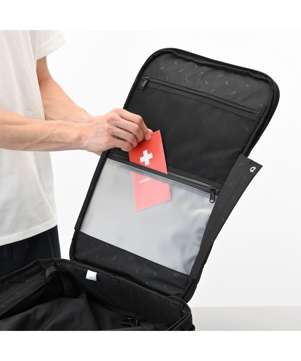 ACE BAGS & LUGGAGE 【雑誌掲載】 【真空圧縮】 ace. スペースオプト リュックサック B4サイズ 15.6インチPC 17902 エース 