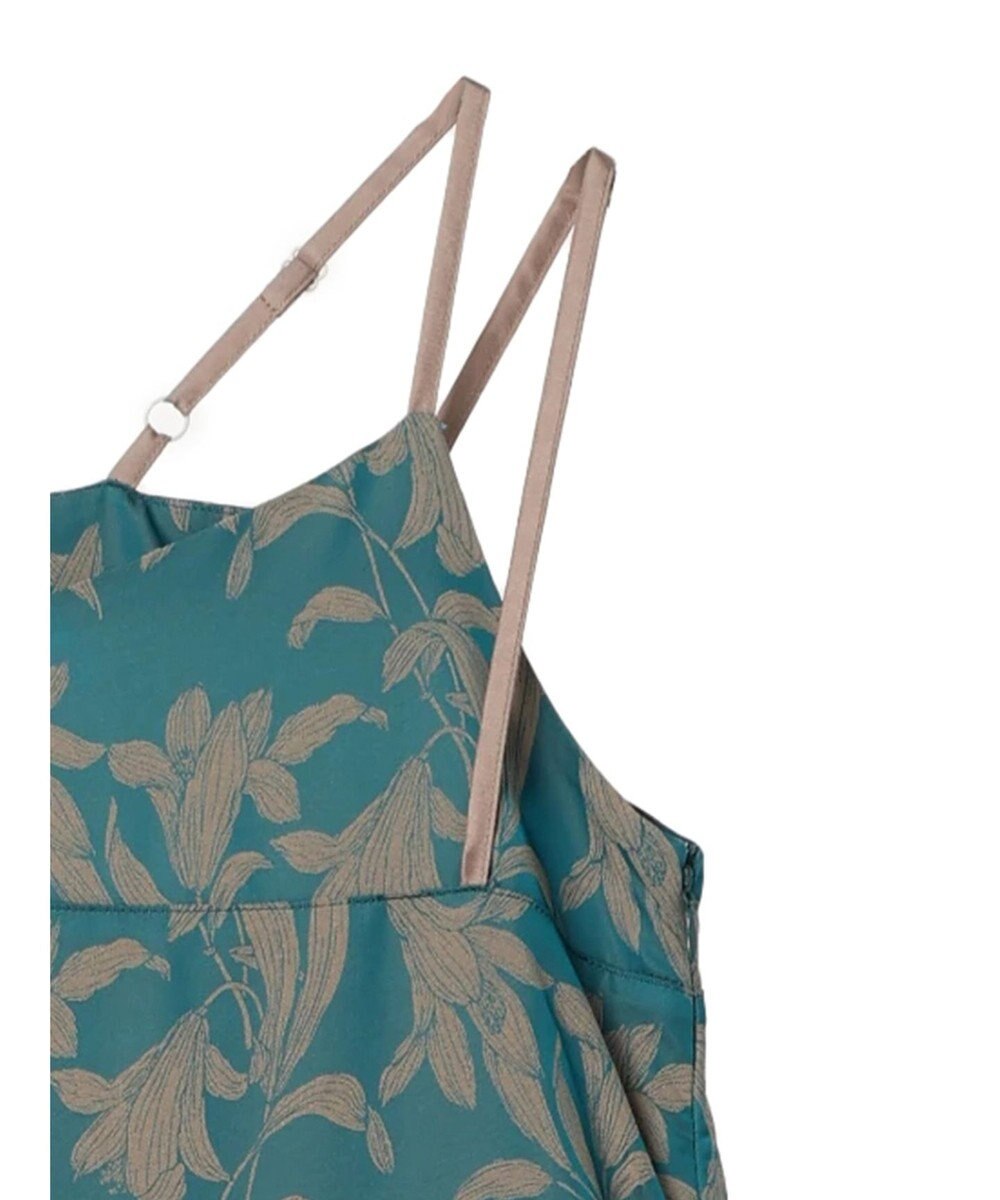 Green Parks ウ゛ィンテージフラワージャガードキャミワンピース 