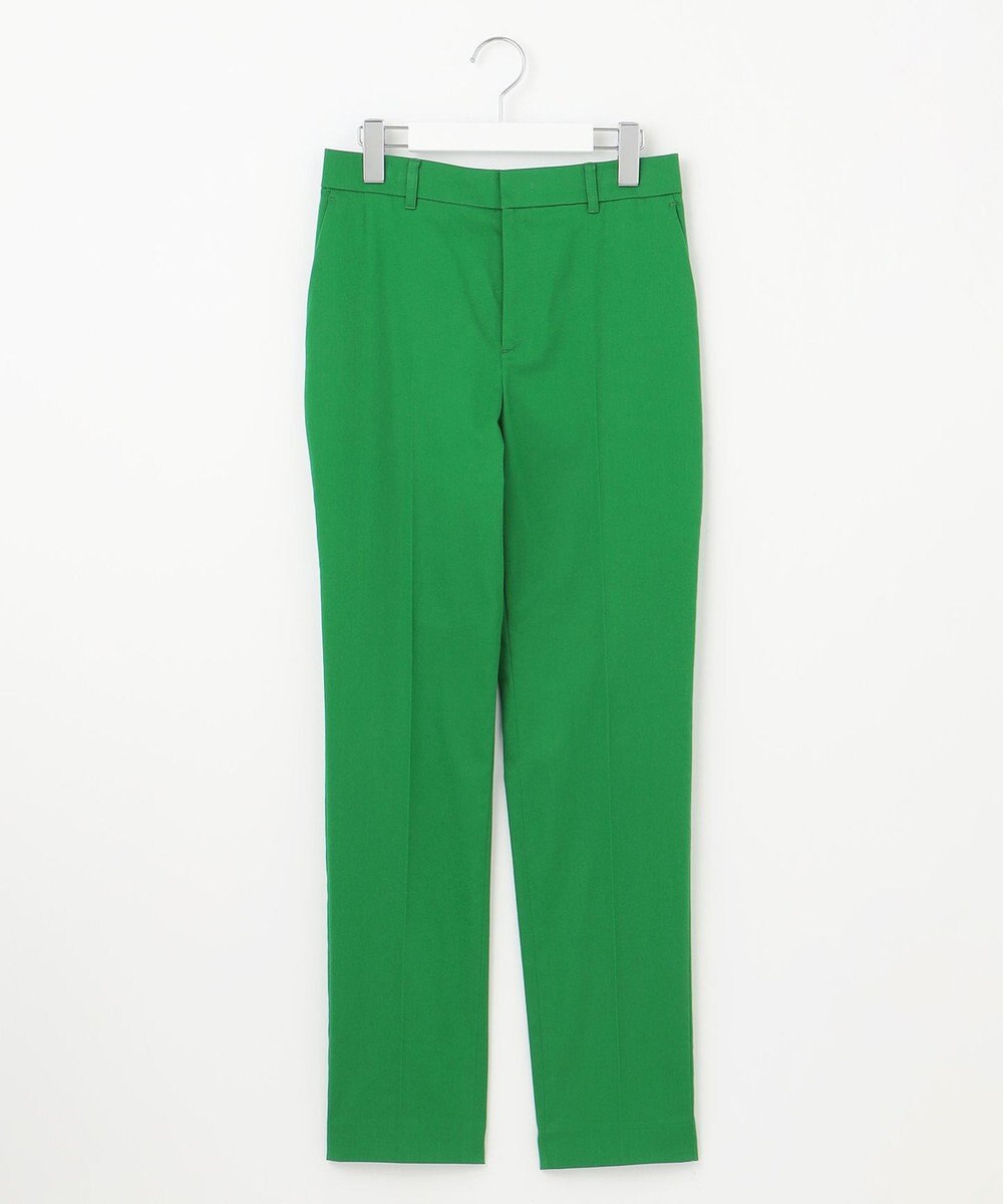 自由区 S 【UVカット・接触冷感・洗える】コットンサテンテーパード パンツ 