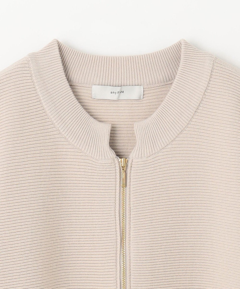 ANY ポンチョジップカーディガン 