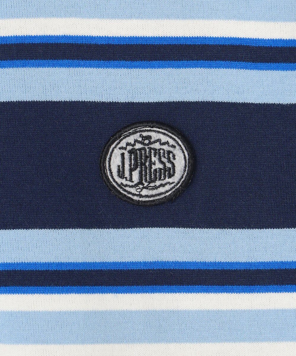 J.PRESS KIDS 【140-170cm】マルチボーダー 半袖ポロシャツ 