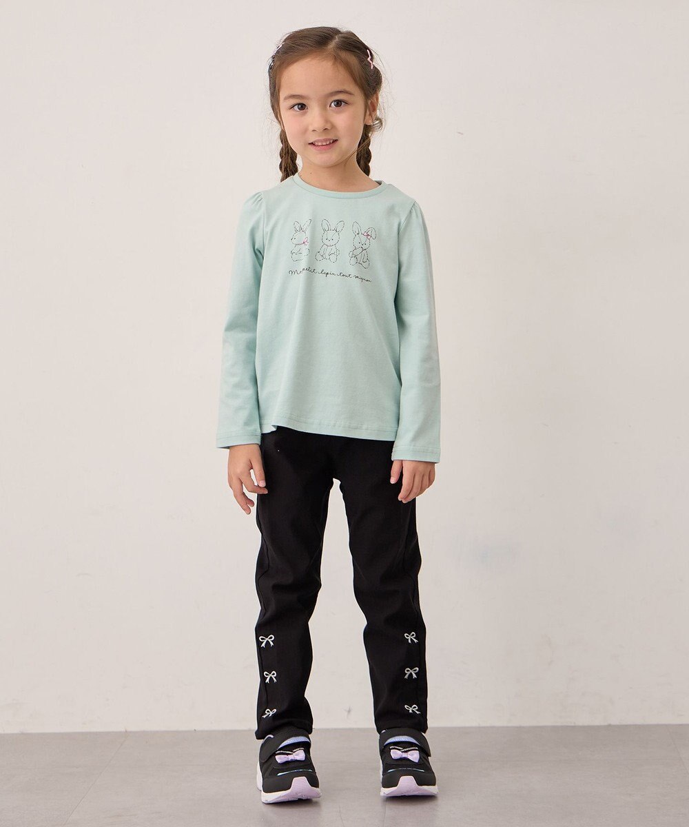 ANY KIDS 【WEB限定】7days プリント 長袖Tシャツ 