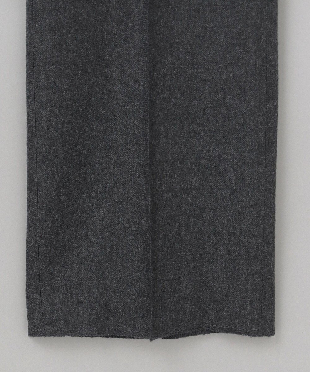 GOTAIRIKU 【保温性/ストレッチ/シワになりにくい】サキソニーストレッチパンツ（１タック） 