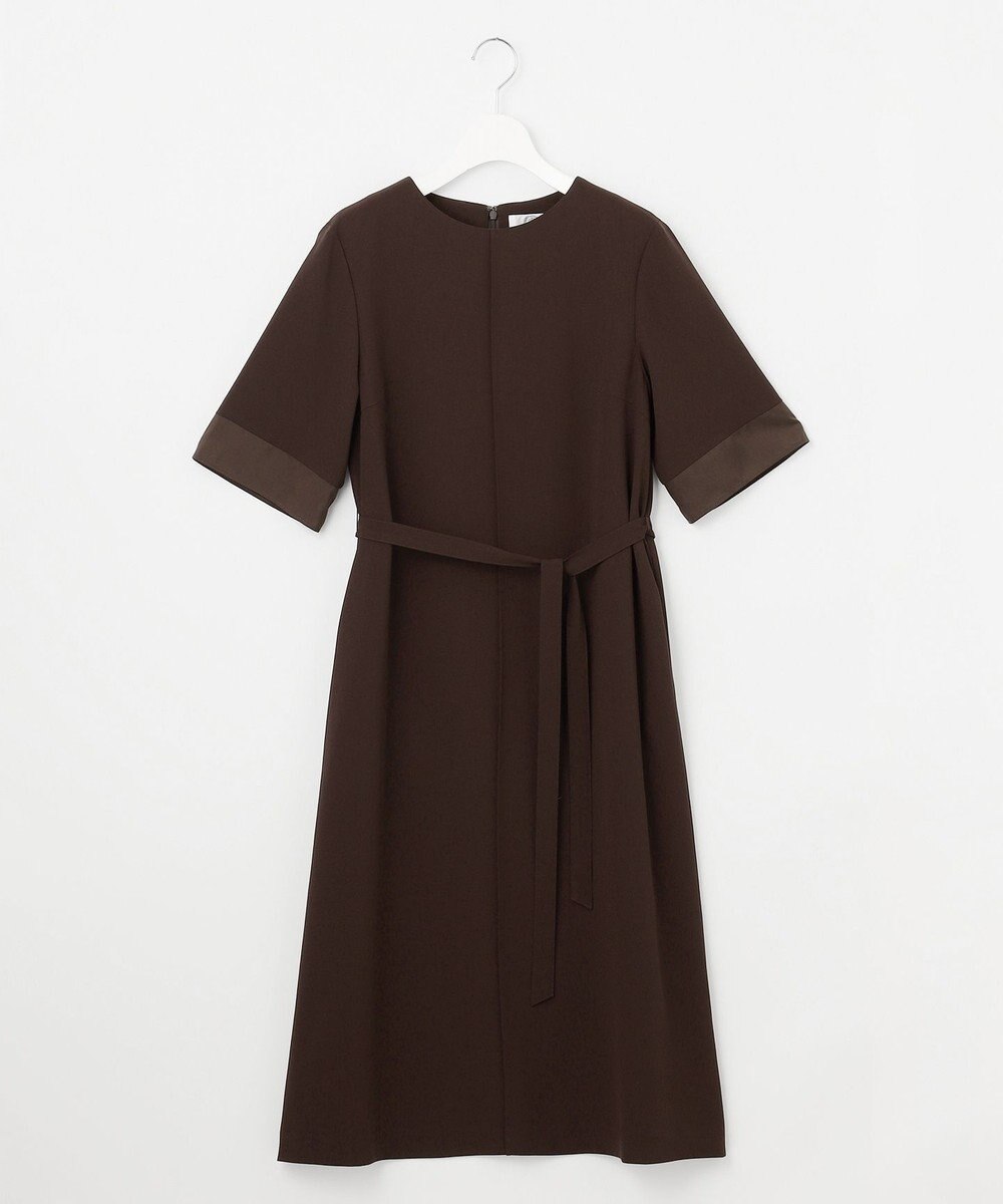 J.PRESS LADIES 【セットアップ対応・人気素材】Light ジョーゼット ワンピース 