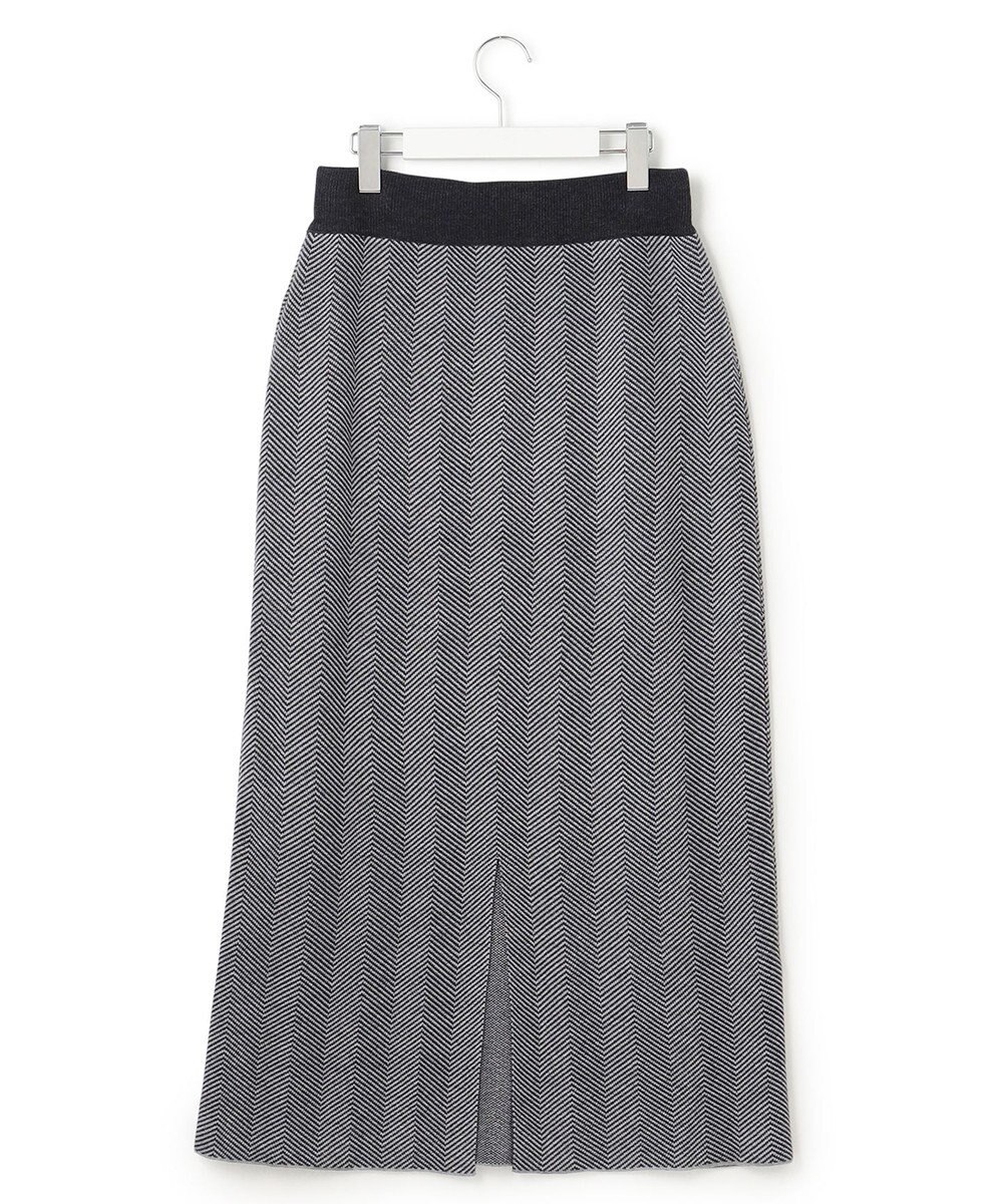 J.PRESS YORK STREET 【WOMEN】ヘリンボーンタイトスカート 