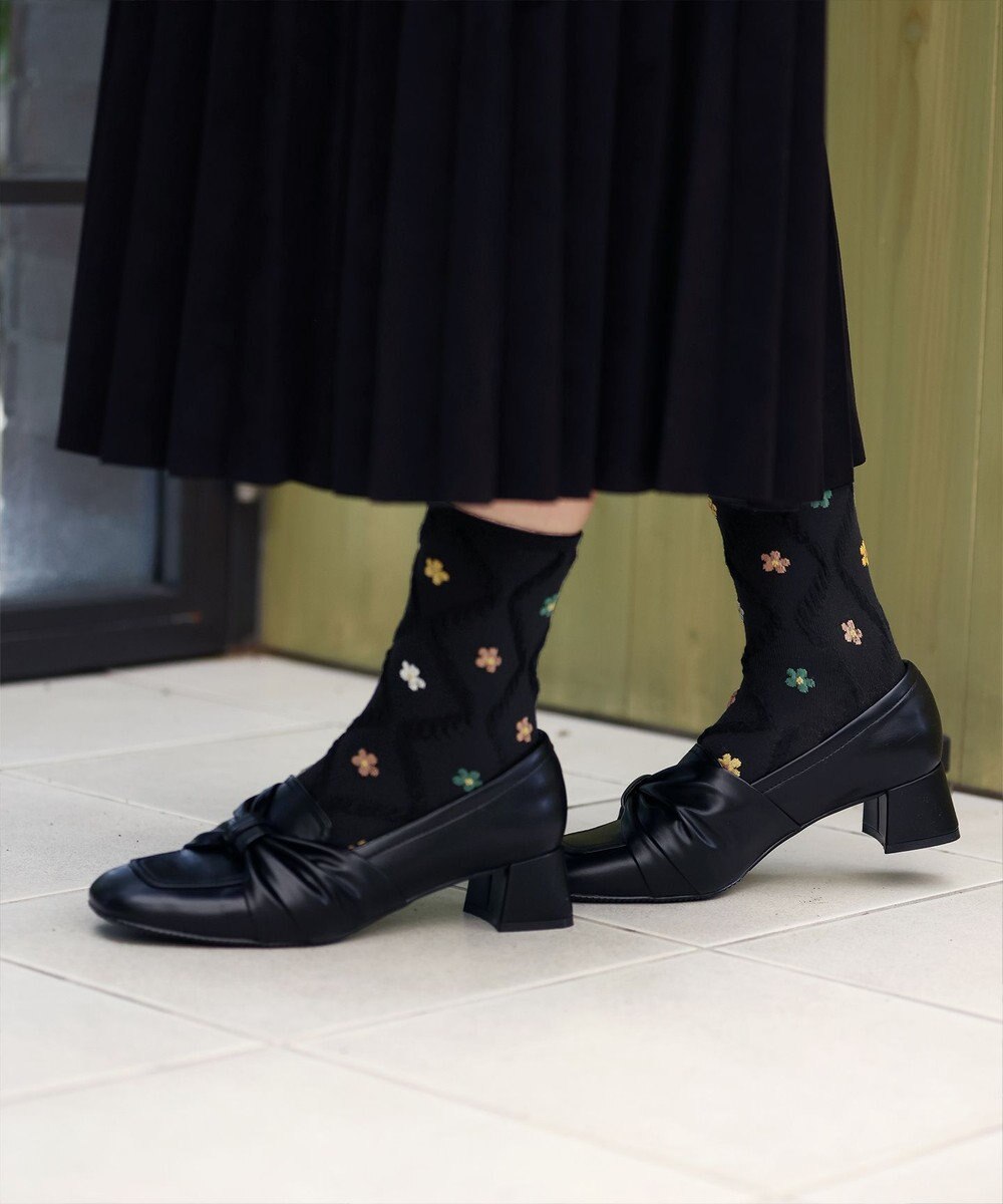 Tiaclasse トレリス＋カラーフラワーソックス 