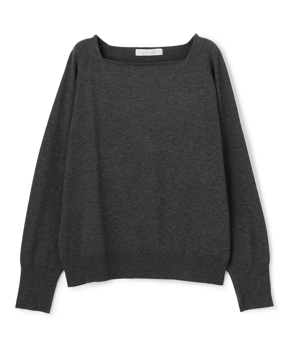 UNFILO マイビューティニット スクエアネック 