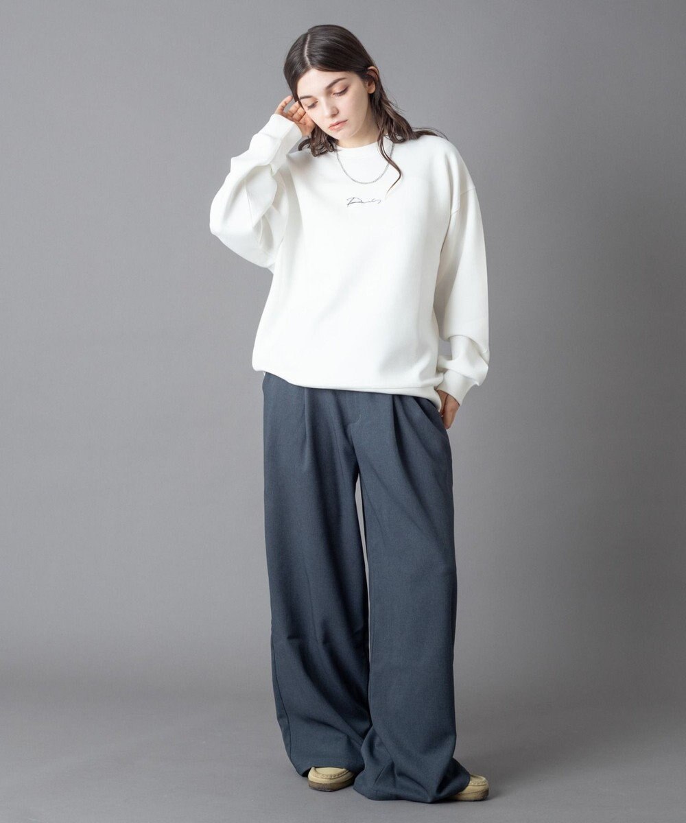 WEGO 【ユニセックス着用ITEM】アクセ付きフォトグラフィックプルオーバー 