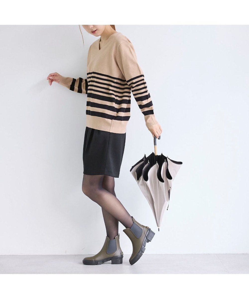 MODE ET JACOMO <carino>【レイン対応】サイドゴアレインブーツ 