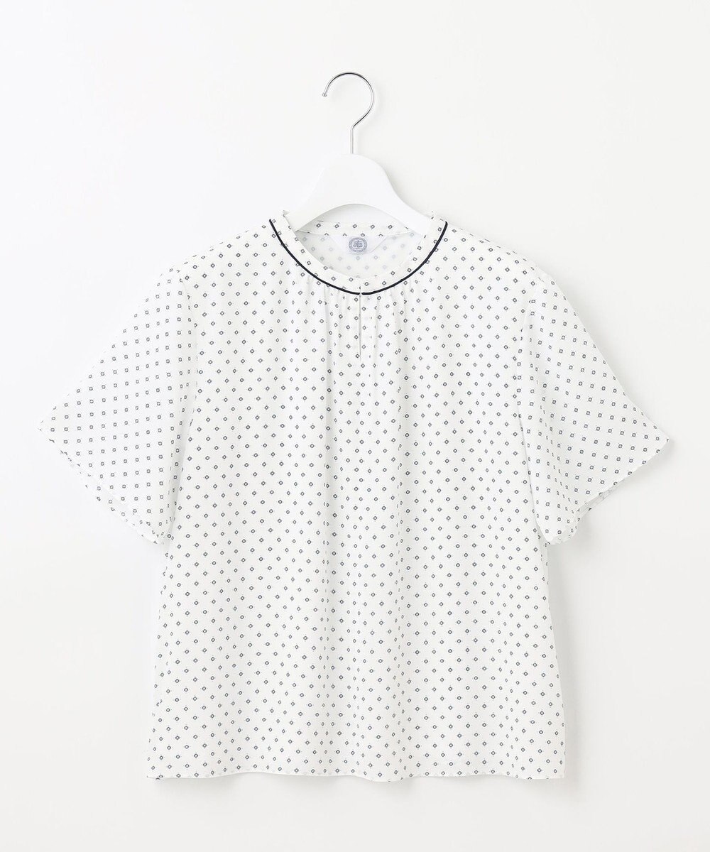 J.PRESS LADIES L 幾何プリント カットソー 