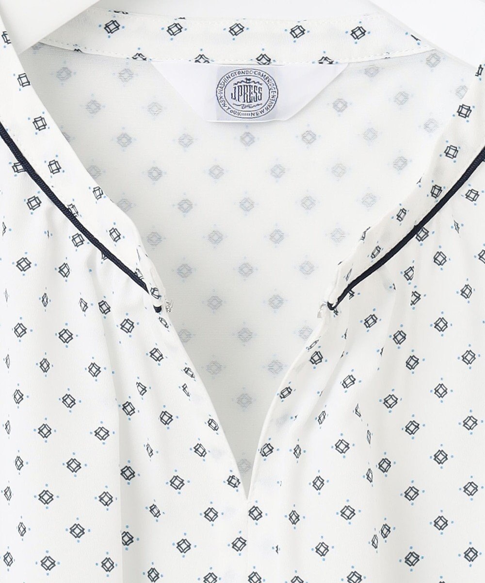 J.PRESS LADIES L 幾何プリント カットソー 