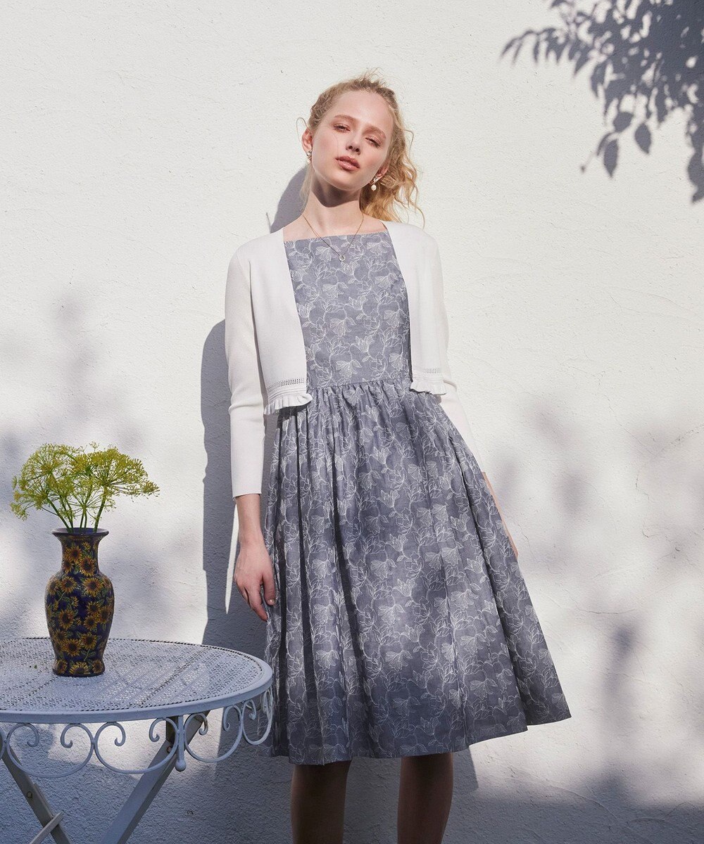 TOCCA 【洗える・消臭】CHAMBRAY GARDEN ドレス 