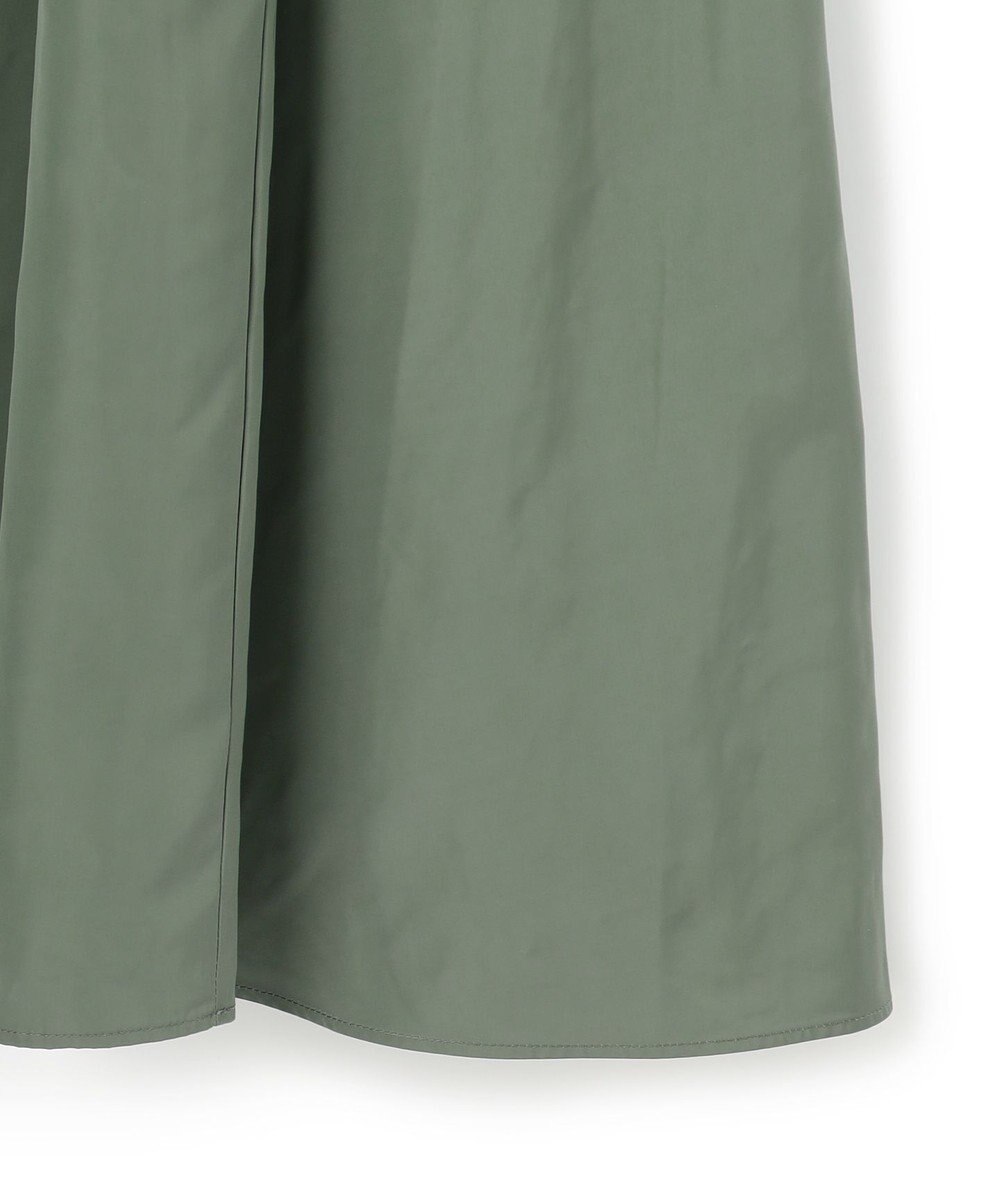 ICB L エステルメモリータフタ ピンタックスカート 