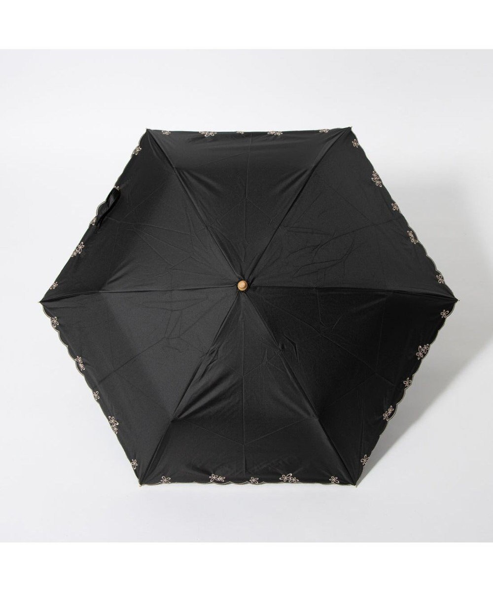 UNBILLION cache nez / プチフラワー刺繍折りたたみ日傘 