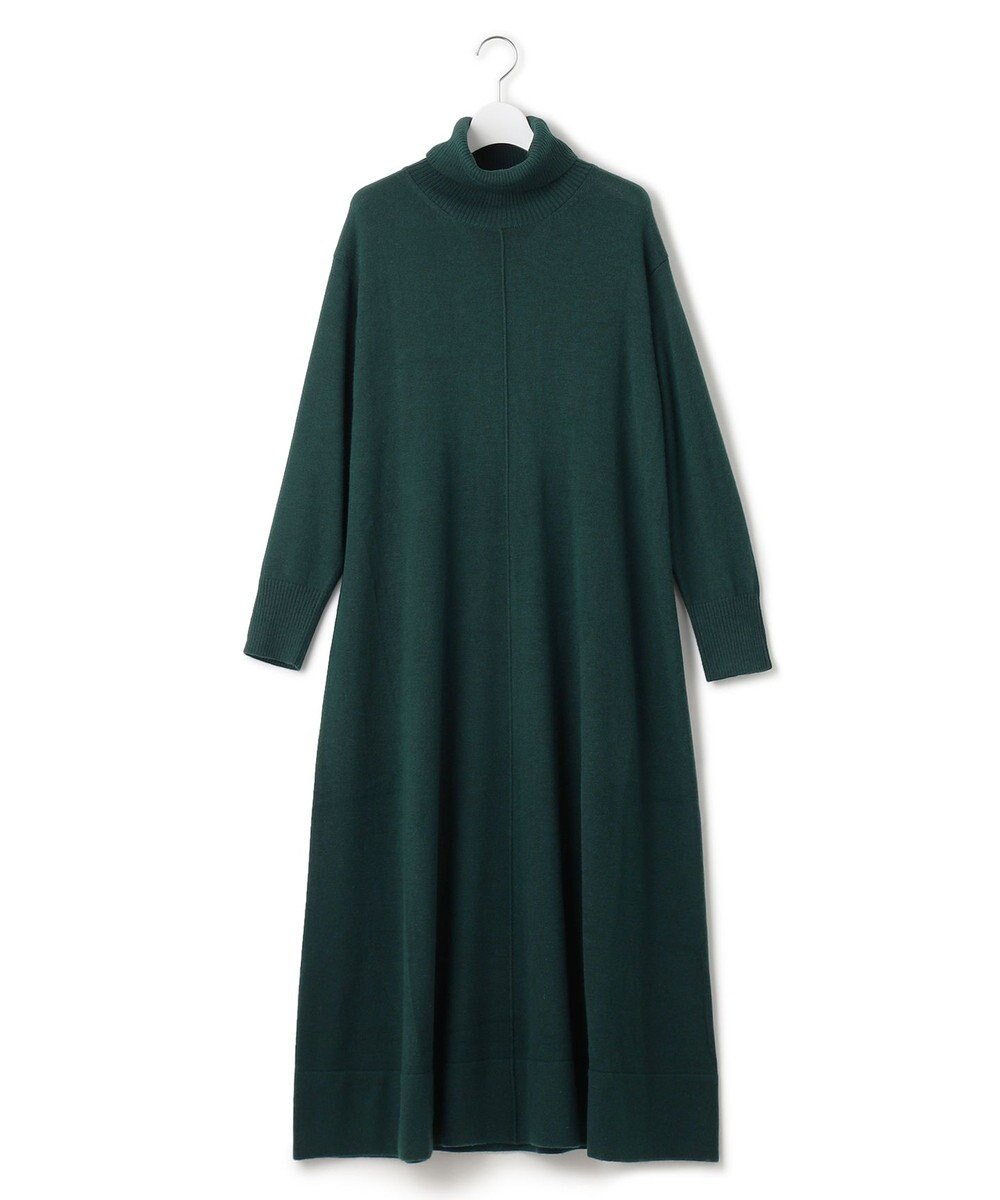 J.PRESS YORK STREET 【WOMEN】ANTI PILLING WOOL Aラインワンピース 