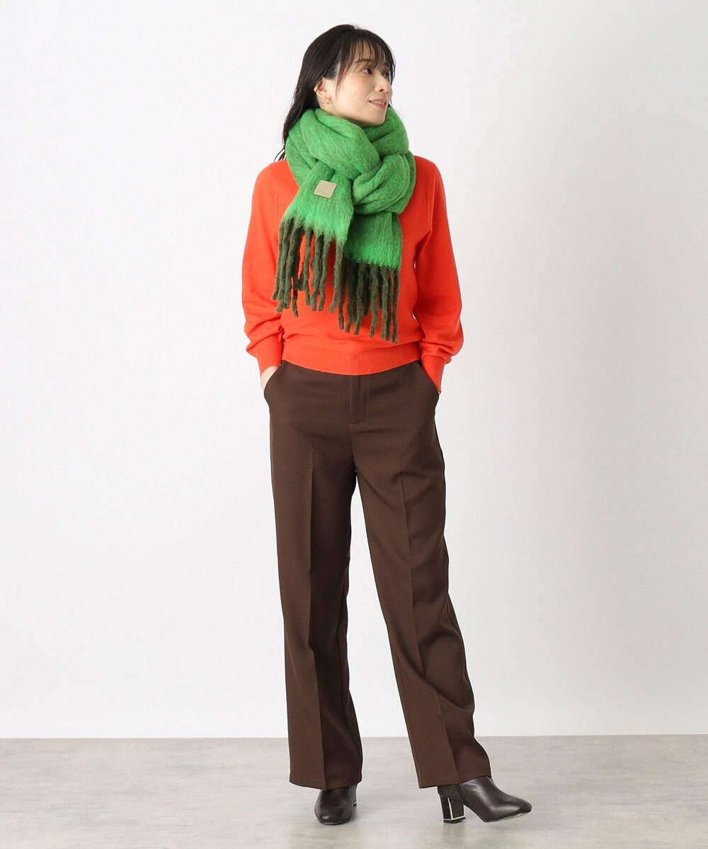 MOONBAT 【WEB限定】FURLA シャギーボリュームマフラー/幅40cm 