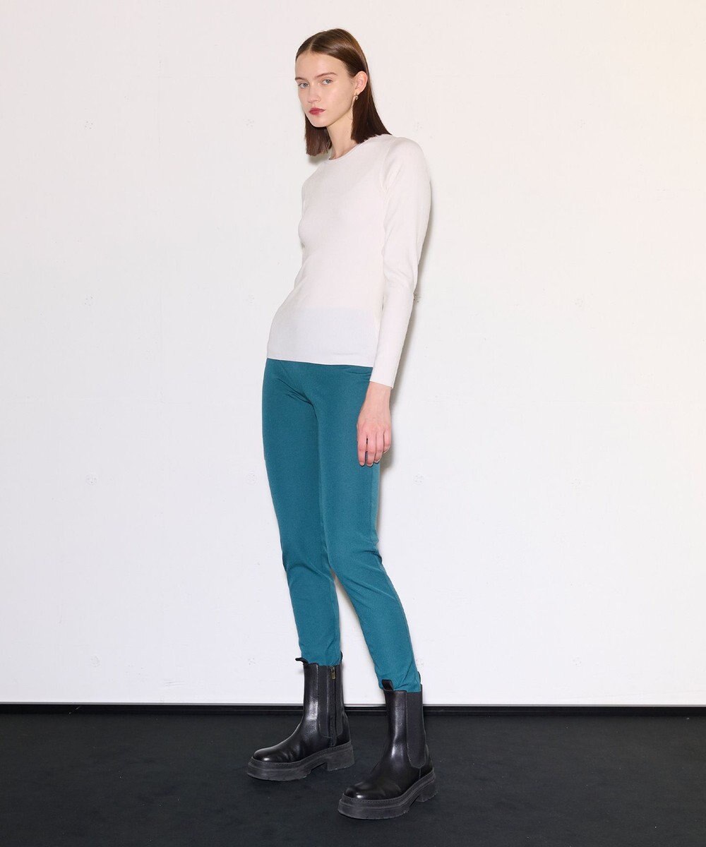 JOSEPH 【洗える】ストレッチシルクニット　ラウンドネック 