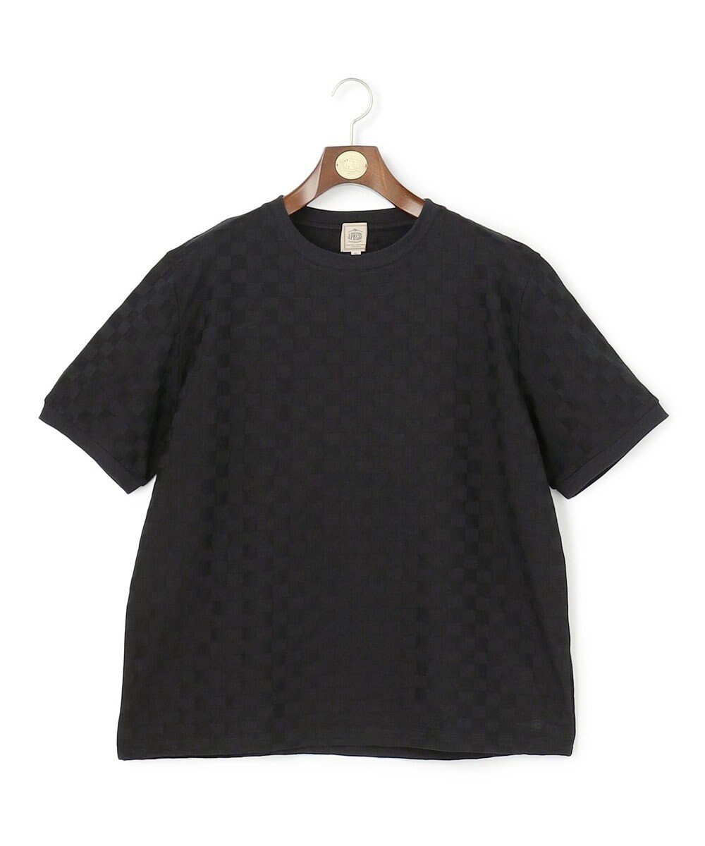 J.PRESS MEN 【KING SIZE / 接触冷感 / 吸水速乾】【J.PRESS PREMIUM JERSEY】アーガイルリンクス Tシャツ 