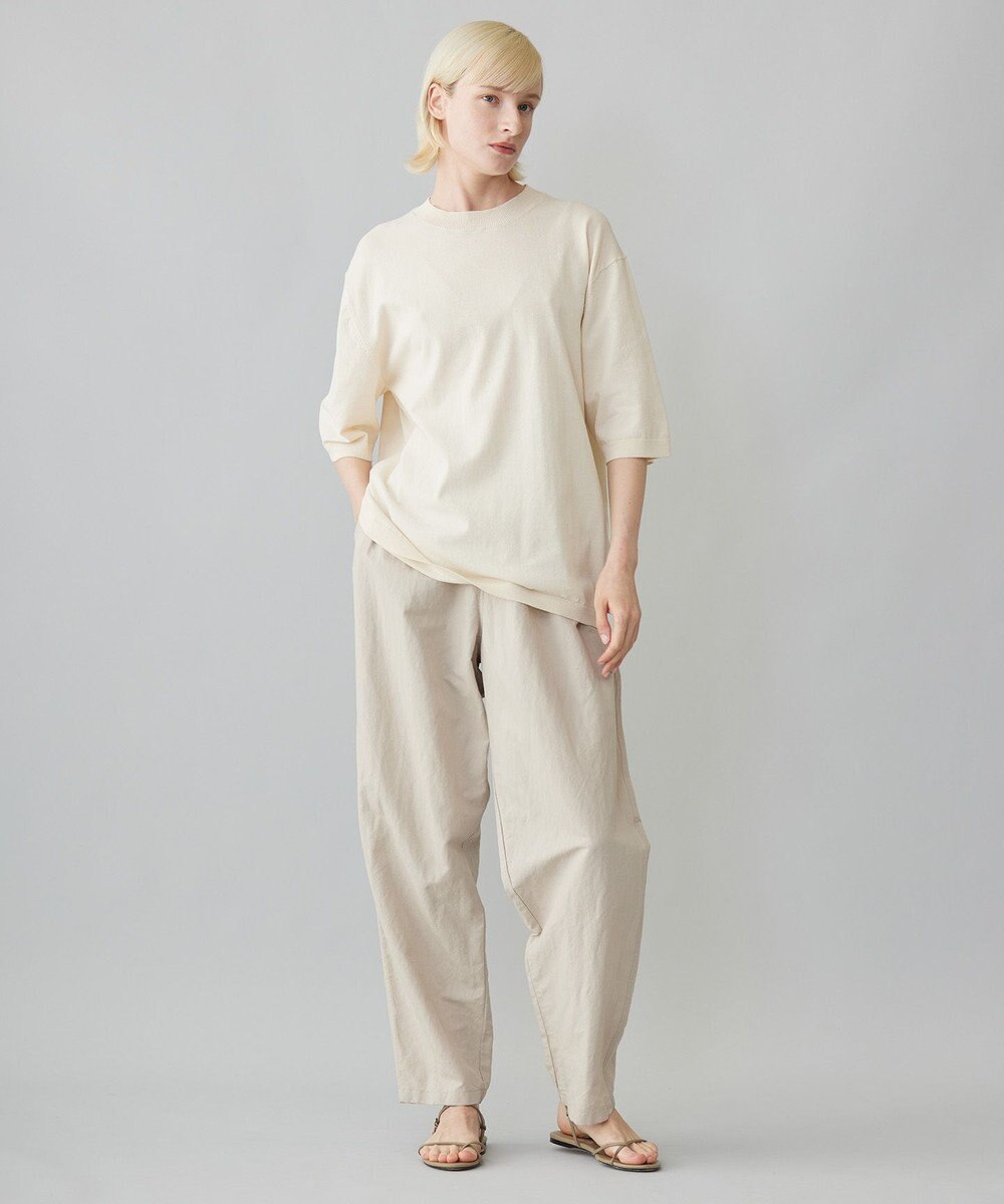 UNFILO MENS FINE MOVE クルーネック ニット [24年春夏商品] 