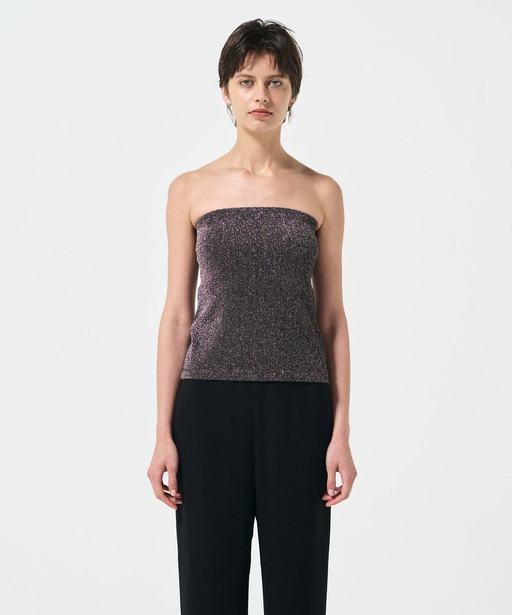 GRACE CONTINENTAL ラメベアトップ 