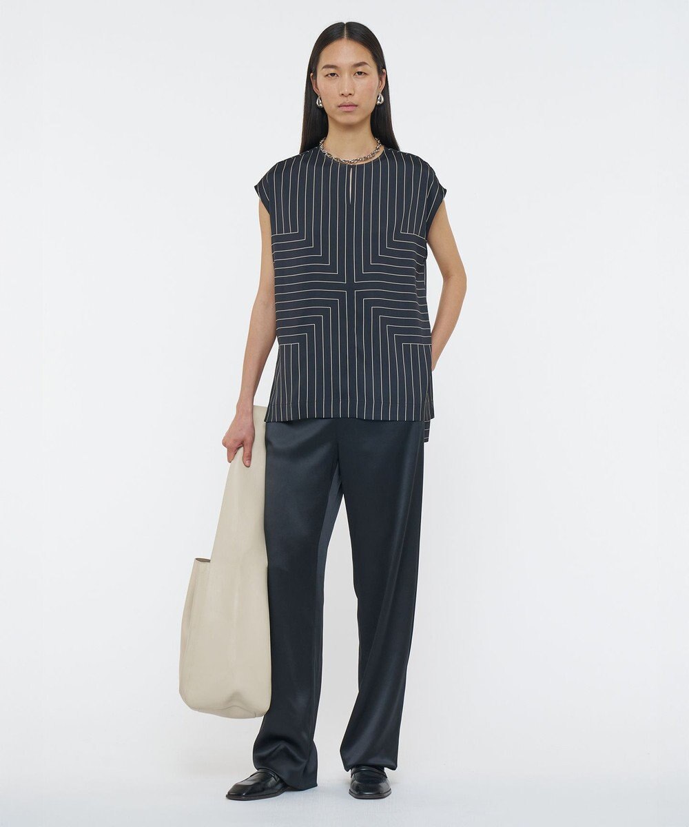 JOSEPH ジオメトリック アニメーション　ブラウス 