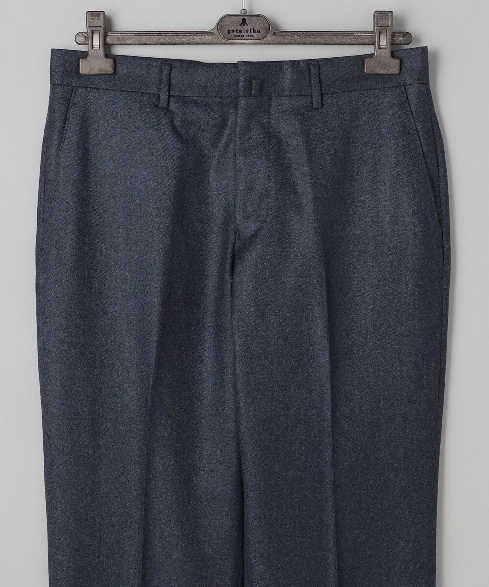 GOTAIRIKU 【保温性/ストレッチ/シワになりにくい】サキソニーストレッチパンツ_ノータック(25年モデル） 