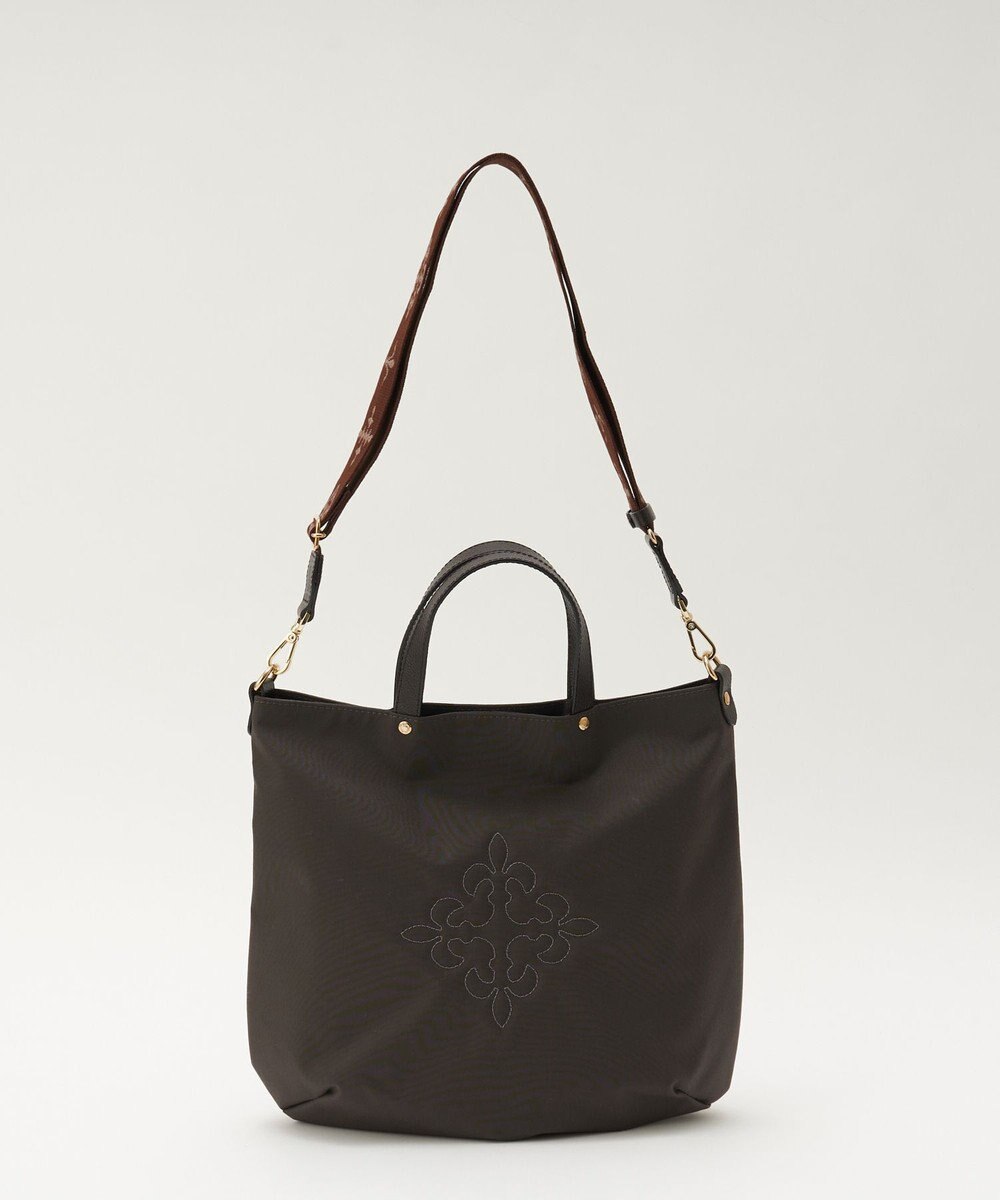 russet 《3/4～価格改定》スリム2WAYトートバッグ <コーデュラナイロン>(CE-1404-WEB) 