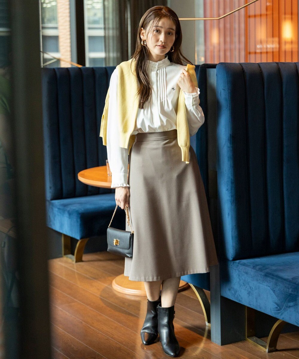 ANY SIS CICA加工 ビューティ畔ボトルネック ニット 