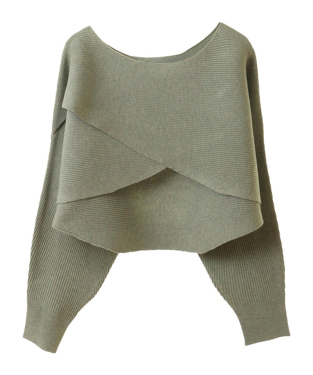 earth music&ecology ＳＥＴ２点クロスニット＋キャミソール 