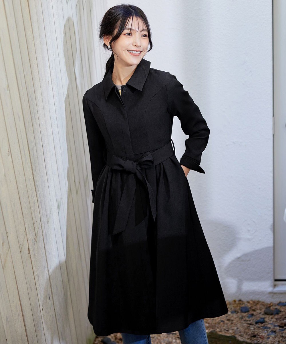 Tiaclasse L 【洗える】ステンカラードレスコート 