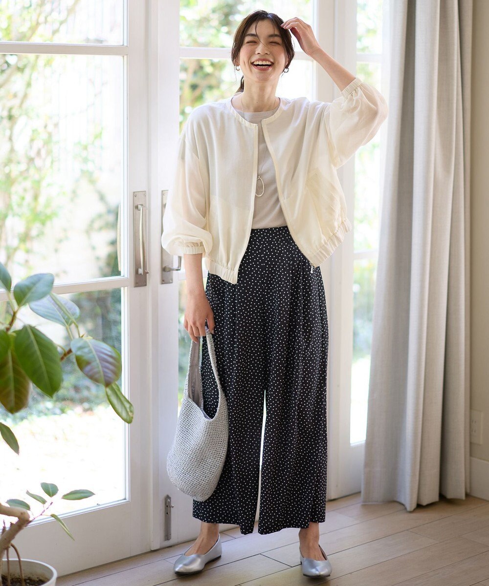 ANY シアーブルゾン 