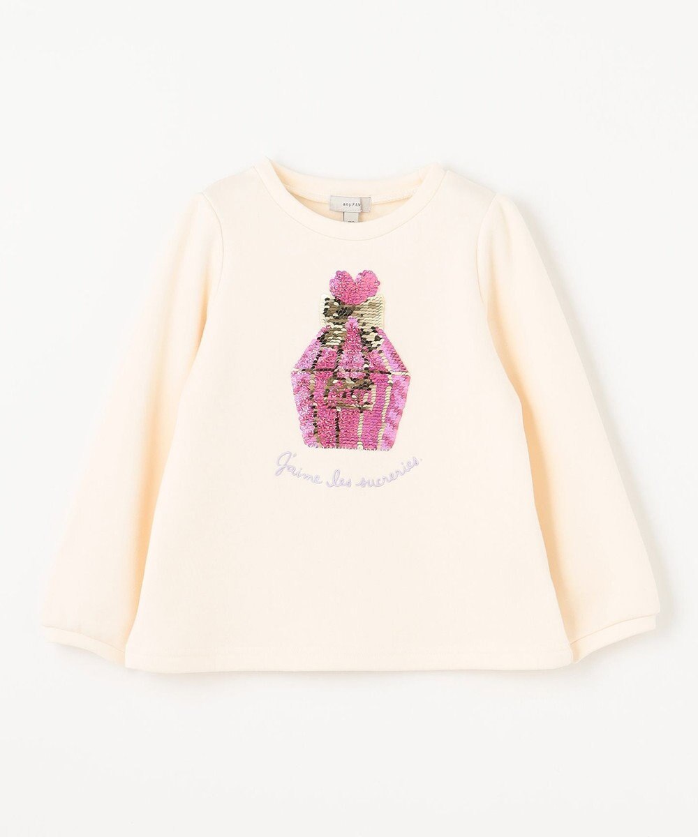 ANY KIDS 裏シャギーミラクルスパンコールトレーナー 