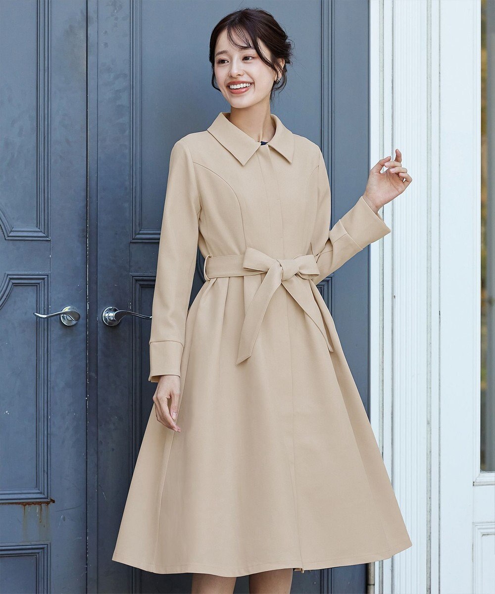 Tiaclasse L 【洗える】ステンカラードレスコート 