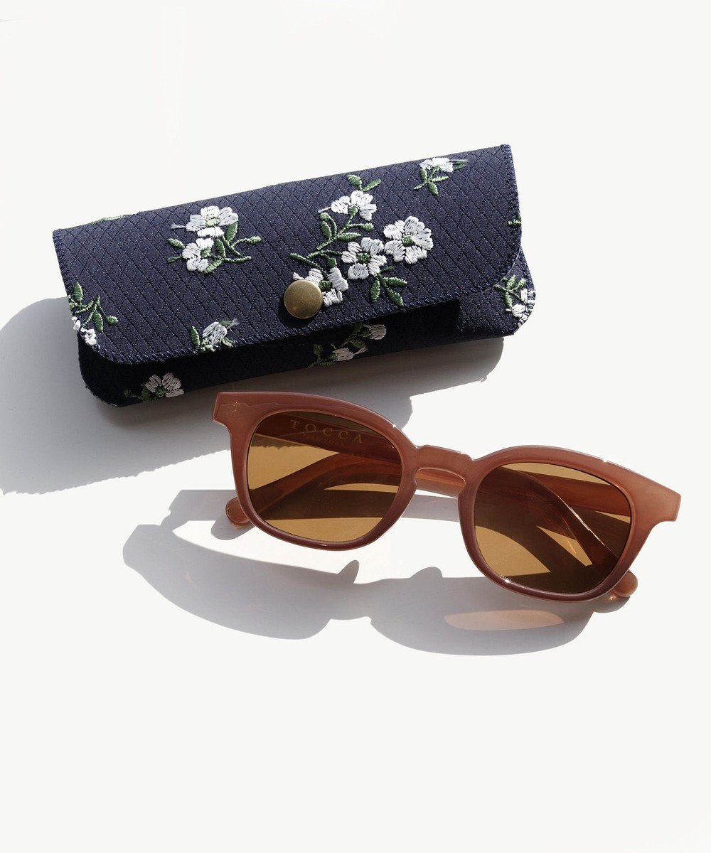 TOCCA 【UVカット・ドレス生地製のソフトケース付き】LIGHT IN MY SUNGLASSES サングラス 
