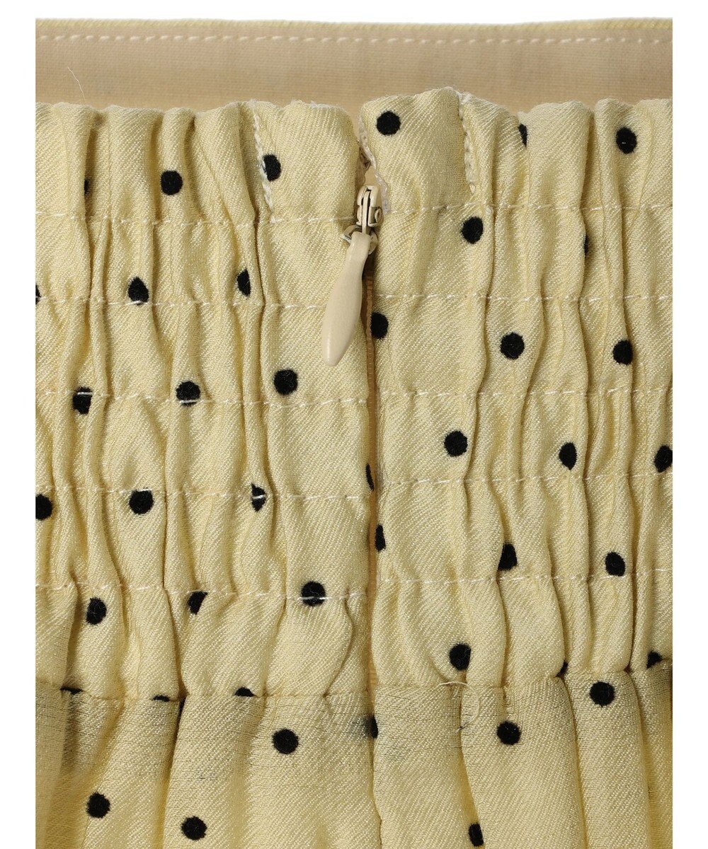 Green Parks AnriettMusee ドットフレアーロングスカート 