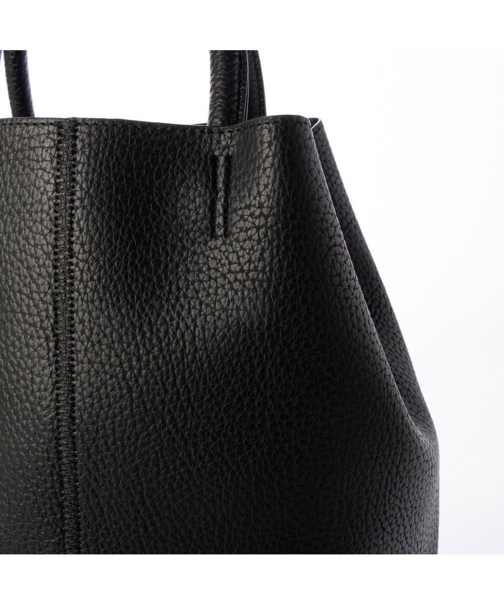 UNBILLION カシュカシュ cachecache / バイカラーフェイクレザートート 