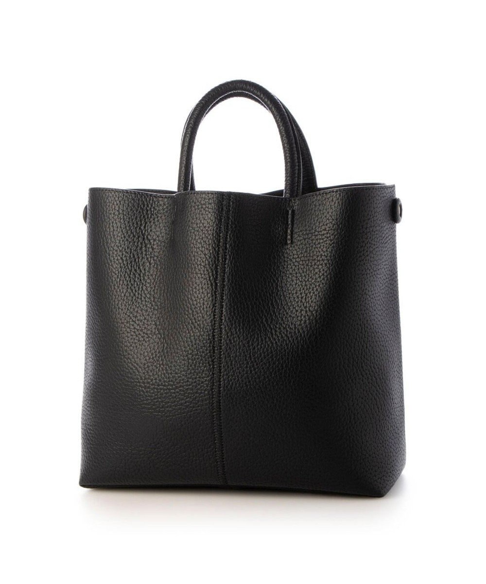 UNBILLION カシュカシュ cachecache / バイカラーフェイクレザートート 