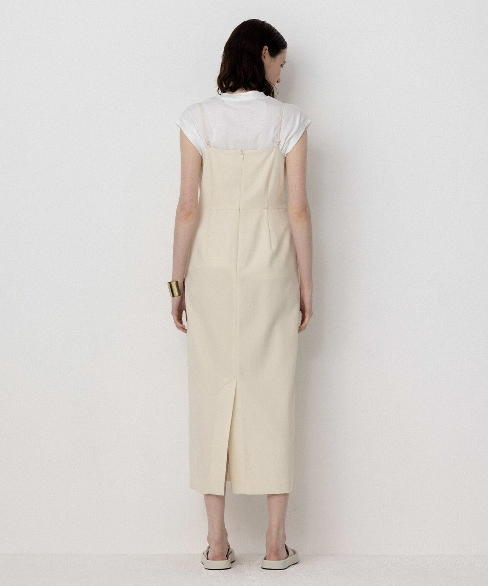 NAVE 【Nave・セットアップ可】ウールポリエステルツイルキャミドレス 