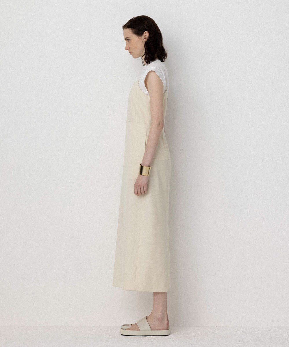 NAVE 【Nave・セットアップ可】ウールポリエステルツイルキャミドレス 