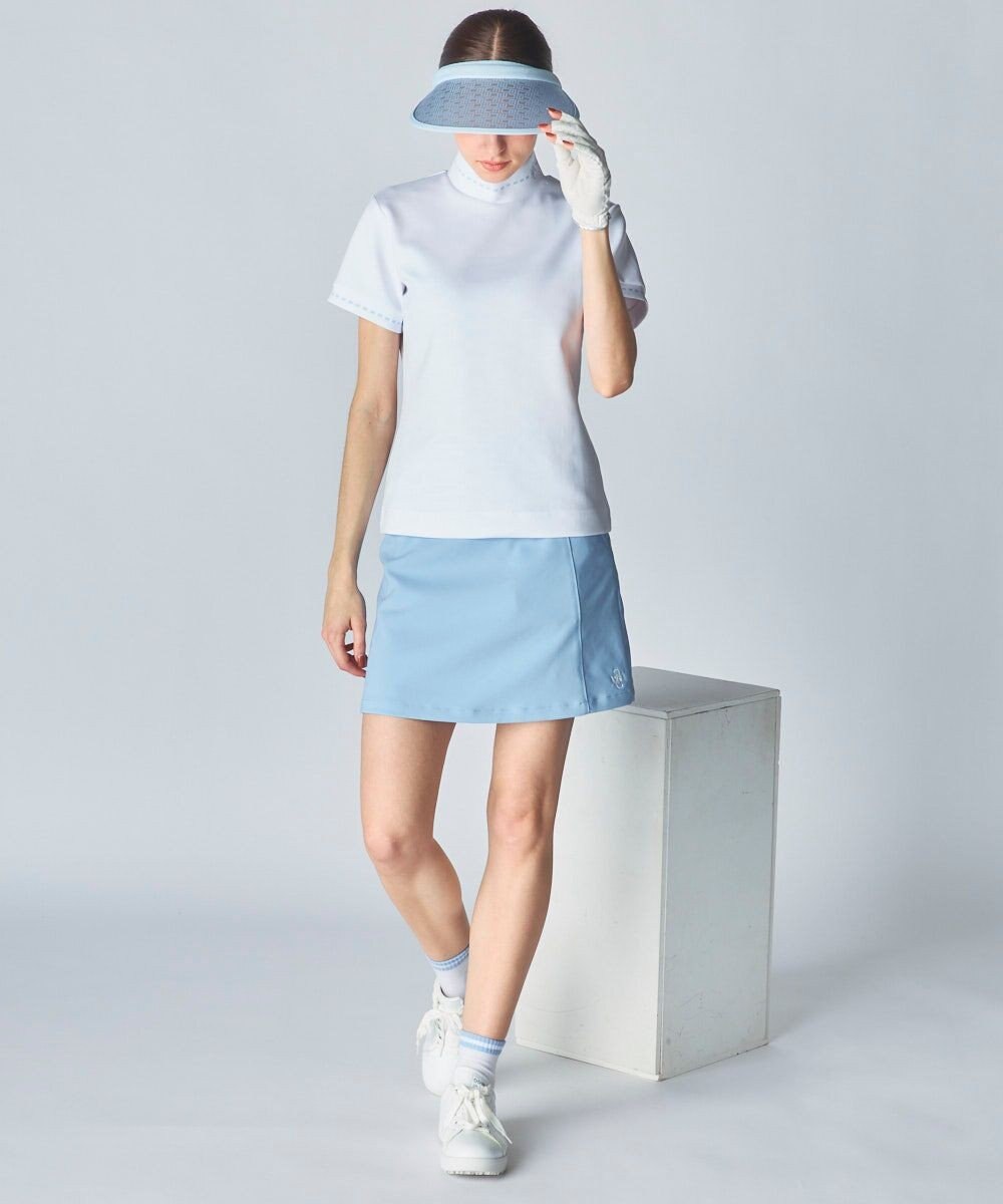 FILA GOLF／marie claire 【marie claire SPORT】モックネックシャツ 