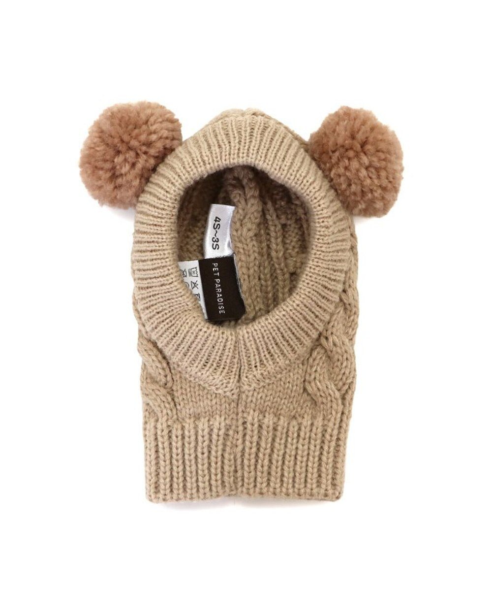 PET PARADISE ペットパラダイス くまちゃん ニット 帽子 小型犬 