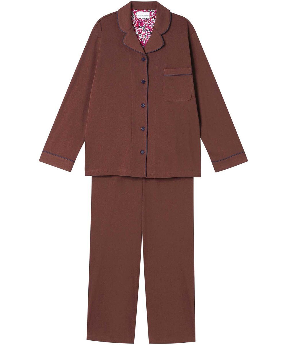 une nana cool 【綿100％】フライスパジャマ　ＭＡＤＥ　ＷＩＴＨ　ＬＩＢＥＲＴＹ　ＦＡＢＲＩＣ 