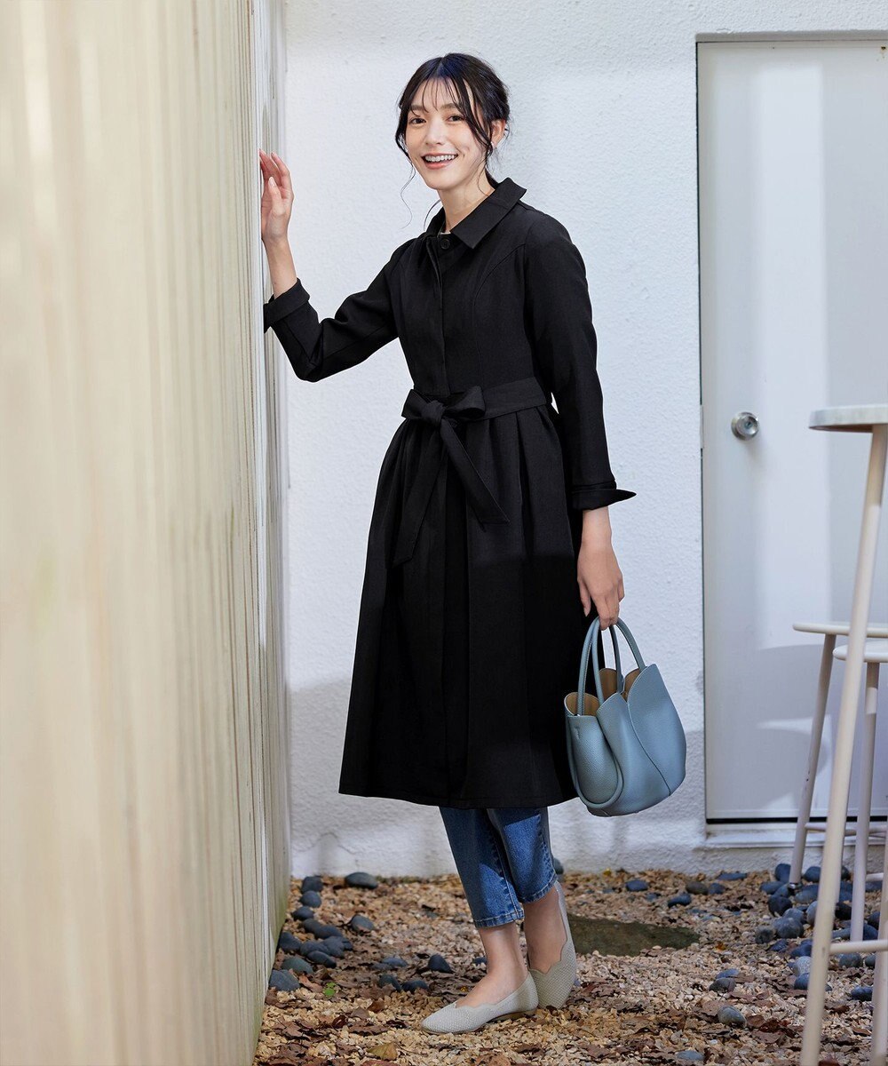 Tiaclasse L 【洗える】ステンカラードレスコート 