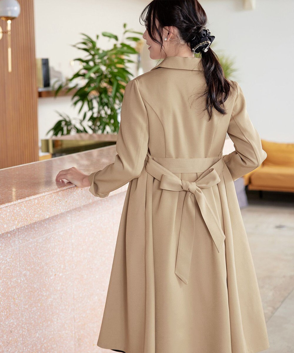 Tiaclasse L 【洗える】ステンカラードレスコート 