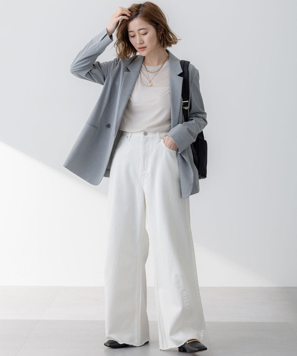 23区 S 【Oggi5月号掲載/洗える】シアー レイヤード TEE 