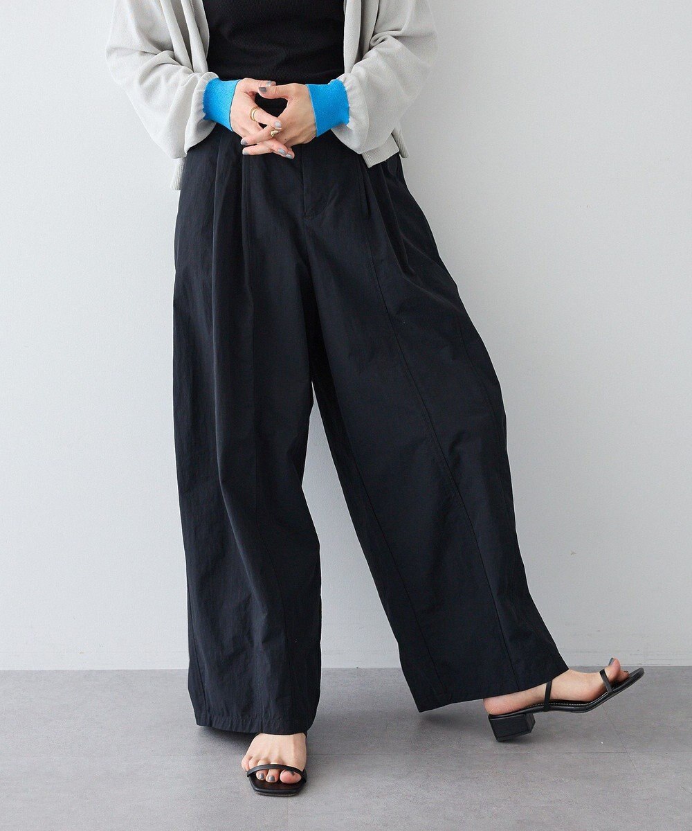 CRAFT STANDARD BOUTIQUE コットンナイロンカーブパンツ 