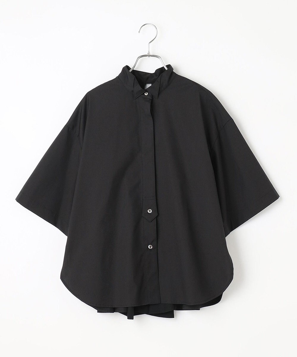 #Newans 【ANSWER for モダンベーシック】バックスリットオーバーシャツ 