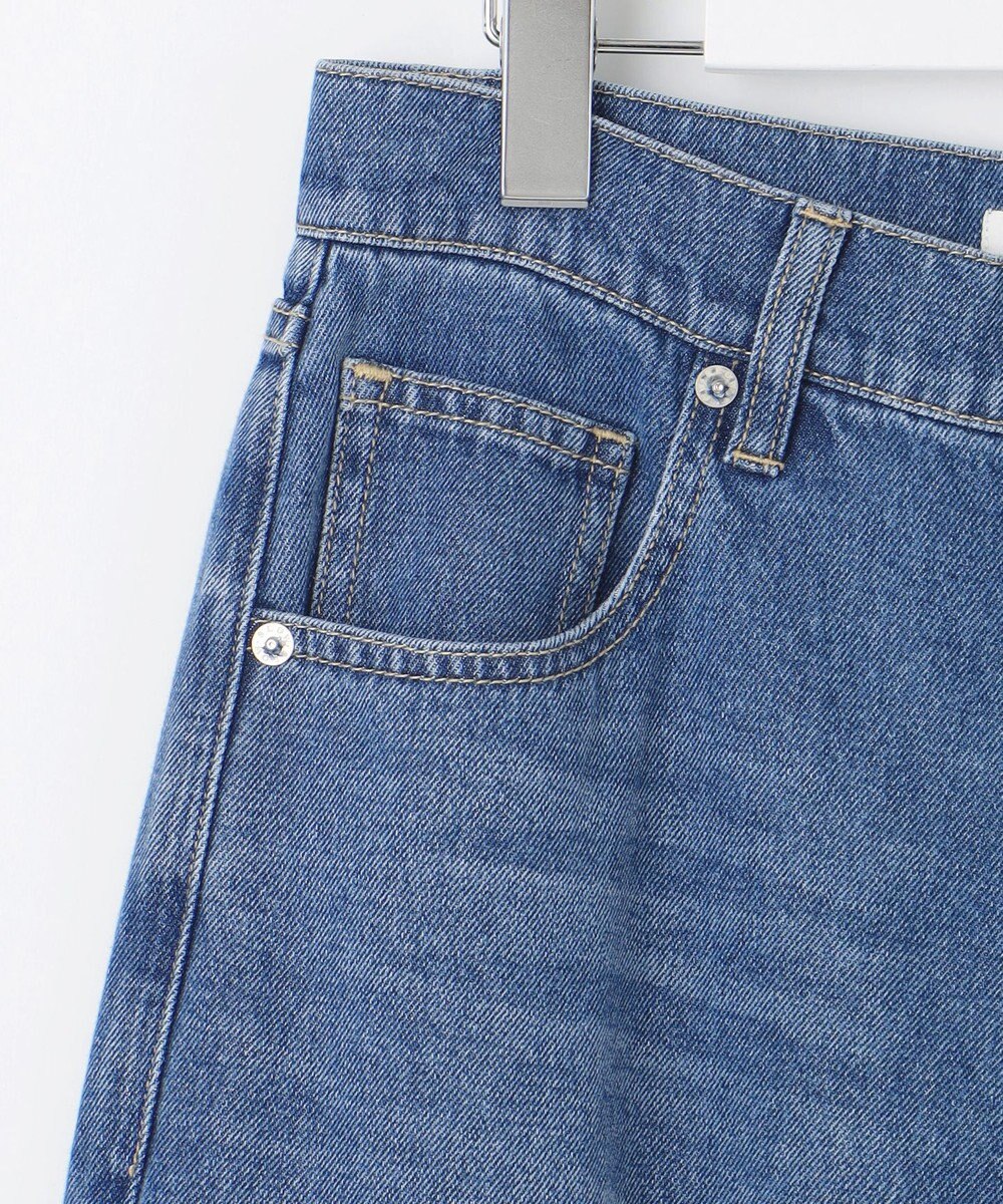 23区 【SLOW/一部店舗限定】LIGHT DENIM バレルワイド パンツ 