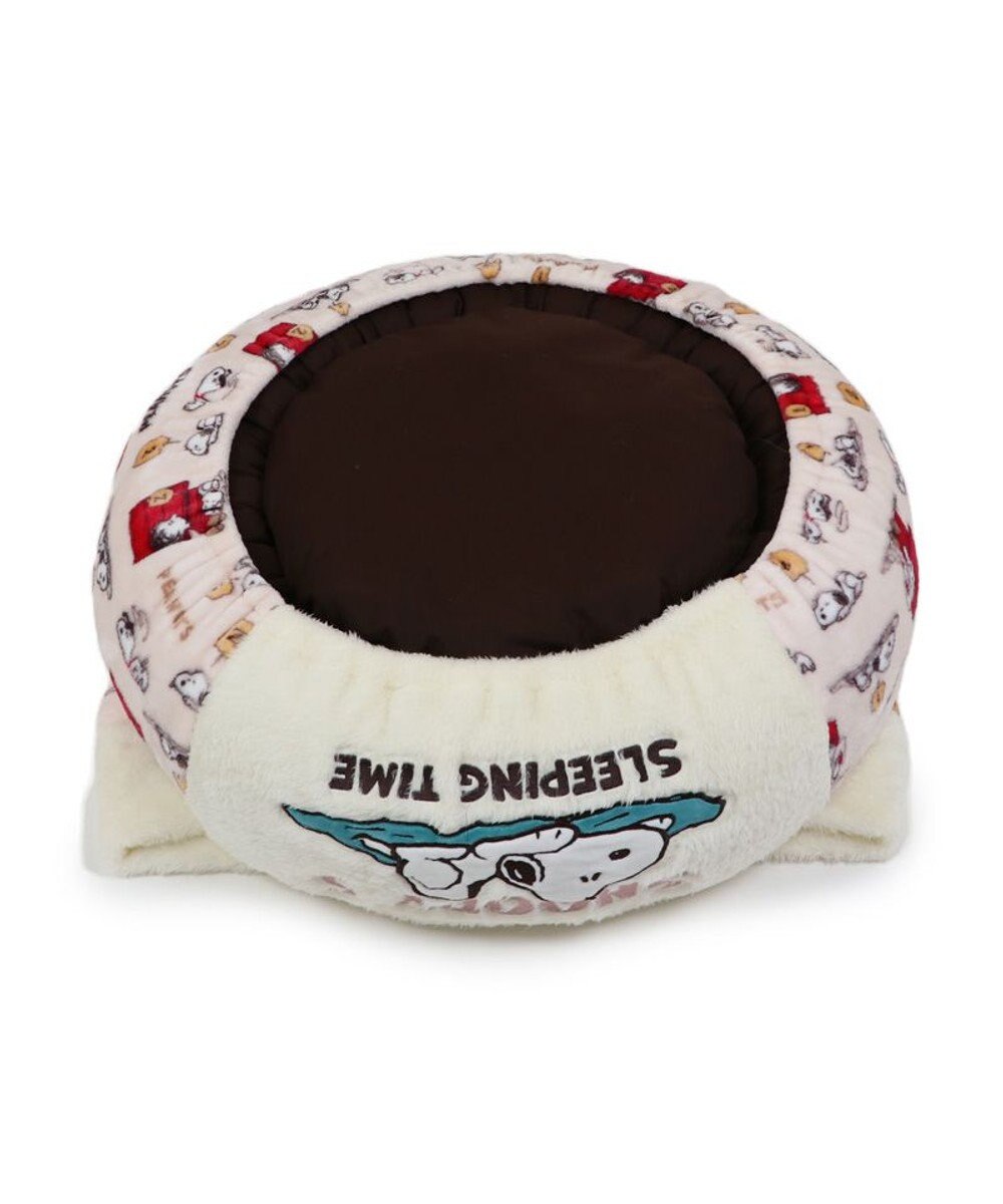 PET PARADISE スヌーピー  寝袋  丸型《うたたね柄》M 小型犬 径60cm 