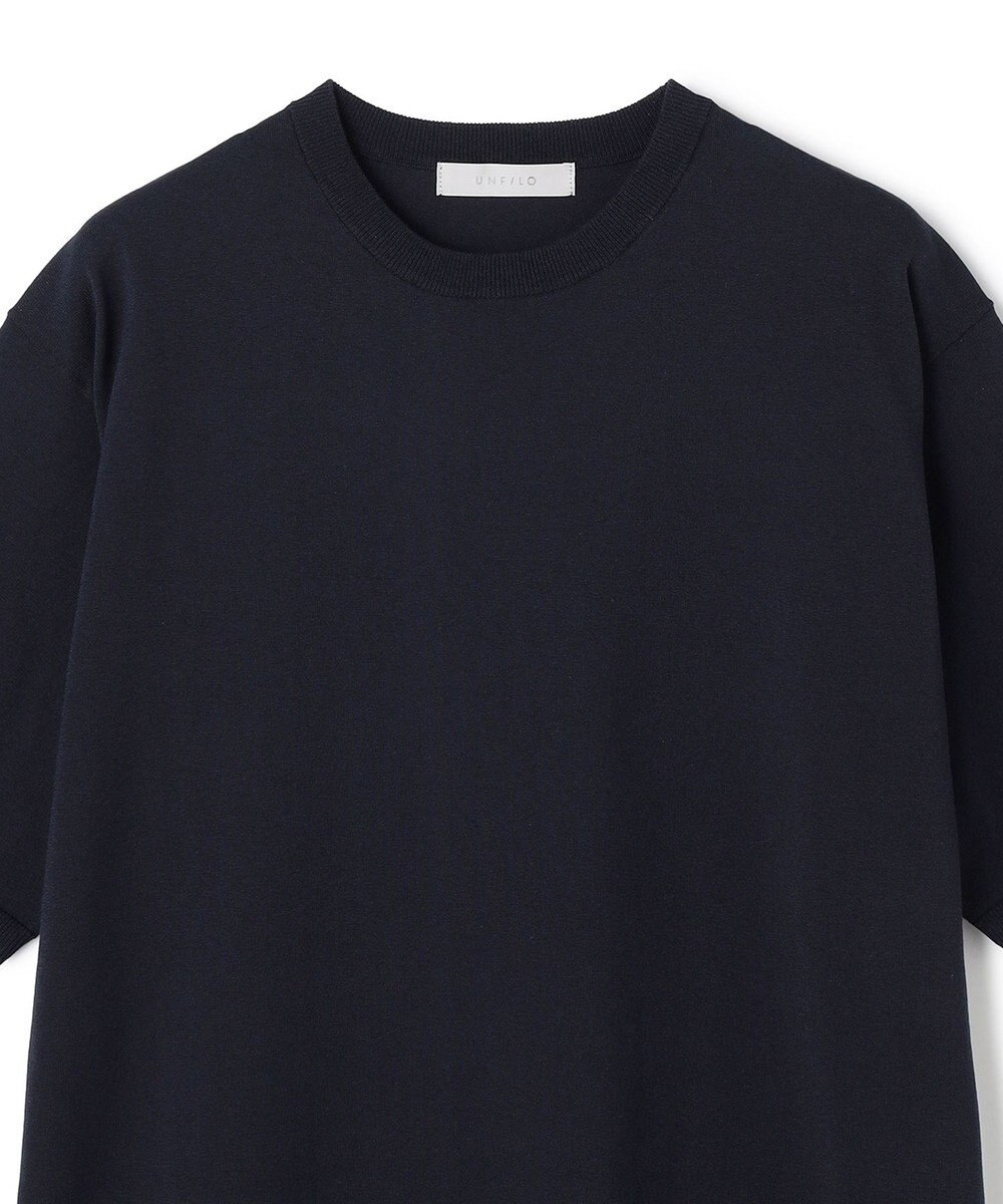 UNFILO MENS アラエルアンチピリングニット クルー 